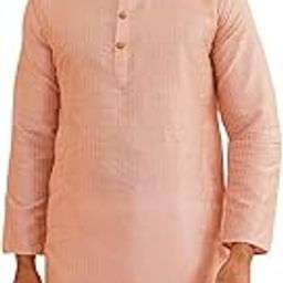 sojanya (Since 1958 Men's Ethnic Motifs Embroidered Sequinned Cotton Long Kurta-picture-17