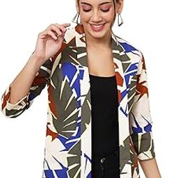 Cotton Fabric Digital Printed | Casual | Full Sleeves Summer Jacket For Women-picture-19