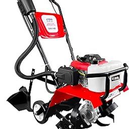 DVI 142CC Tiller with 4 Stroke High Power Petrol Engine | for Working in Every Type of Soil | Suitable for Farm & Agriculture Weeding in All Type of Crops. (with Plough Attachment)-picture-15