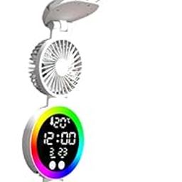 ARTISOUL® Desk Lamp Office Lamp Multifunction with Clock Date Temperature Reading Lamp with Fan | Lamps, Lighting & Ceiling Fans | Lamps-image-7