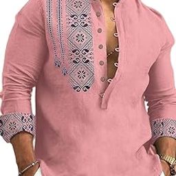 Men's Cotton Blend Mandarin Collar Self One Design Full Sleeve Casual Short Kurta-image-98