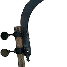 Grass Sickle Cutter Head | Grass Sickle Cutter Head – Razor-Sharp & Durable for Effortless Cutting (Blade Only) den Sickle Tool with Adjustable Handle Clamps, Black Metal Blade, Traditional Design-16