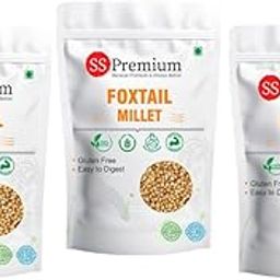 SS PREMIUM Foxtail Millet | 100% Natural & Gluten Free Pack of 3-6