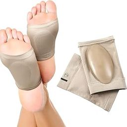 MIRARIYA spandex Flat Foot Arch Support for Men & Women|Medial Arch Support for Flat Feet Correction Sleeve with Cushion|Plantar Fasciitis Leg Foot Pain Relief Product (1 Pair-Free Size)-10