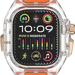 Honmin® Clear Heavy Duty Watch Case Band Compatible with Apple iWatch Series-image-98