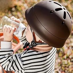 CALANDIS™ Bike for Kids Breathable Headgear for Outdoor Bicycling Rock Climbing Dark Brown | s | s & Protective Gear | Cycling-image-87