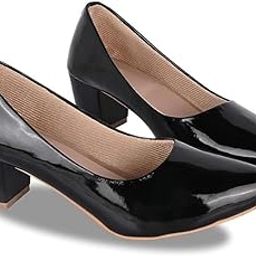 Women's Formal Block Heel Pumps Shoes for Office, Party and Formal Occasions Stylish Casual Bellies-image-116