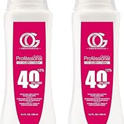OXYGLOW HERBALS Og Professional Hair Developer, 40 Volume (12%), White, 250 ml, Pack of 2-32