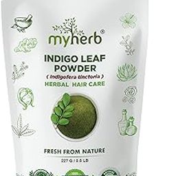100% Natural Organic Indigo Leaf Powder (Indigofera tinctoria) || 227 Gm/0.5 Lbs || Hair Care & Hair Growth || Hair Care for black Hair || For Men & Women-17