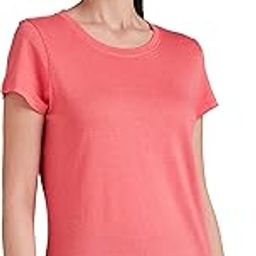 Van Heusen Women Lounge T-Shirt - Modal Cotton - Round Neck, Short Sleeve, Superior Drape, Long Length, Ultra Soft-picture-21