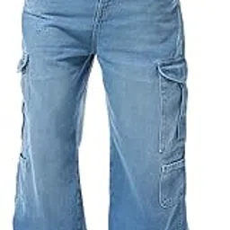 bewakoof Men's Mid Rise Straight Jeans-picture-42
