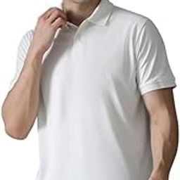 Men's Dryfit Micro Polyester Textured Structured Polo Neck Slim Fit Half Sleeves Casual T-Shirt-image-27