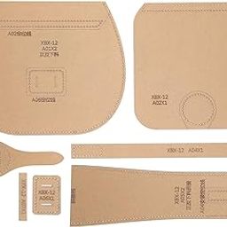 Acrylic Stencil, Practical Leather Craft Tool, Leather Pattern Templates, Handbag Template, for Make Shoulder Bag Make Messenger Bag-image-23