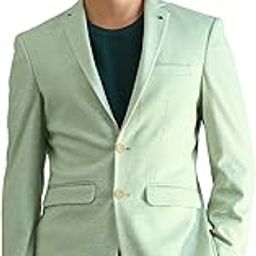 Men's Slim Fit Smart Knit Blazer-image-71