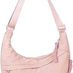 Travel Crossbody Crescent Bags for Women Over Shoulder Purse with Zipper Half Moon Sling Bag & Waist Bag Unisex Chest Bag-image-67