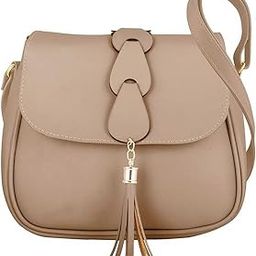 Faux Leather Stylish Shoulder Side Sling Bag for Women(Multi color)-23