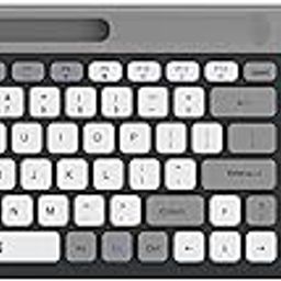 Ant Esports WKM22 Wireless Keyboard and Mouse with Phone Holder USB A & Type C Receiver, Keyboard and Mouse for Windows, Mac, MacBook/Air/Pro Computer – Grey-11