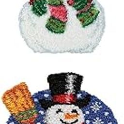 MERISHOPP®2X Latch Hook Kit Rug Floor Mat Tapestry Carpet DIY for Kid Adult Beginner|Crafts | Needlecrafts & Yarn | Rug Making | Latch Hooking-picture-26