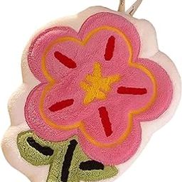NHSK Enterprise Hanging Flower Design Hand Towels 4pcs Bathroom Towels with Hanging Loop Fast-Drying, Absorbent, Lint-Free for Kitchen,Bathroom (1)-image-70
