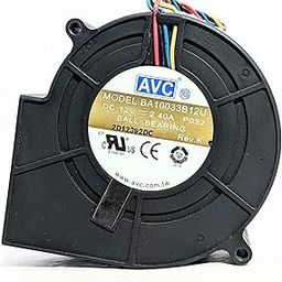 PGSA2Z® AVC 12v 2.40a Blower Fan BA10033B12U-P032 97 * 97 * 33mm Turbine Centrifugal Double Ball Bearing Fan-image-82