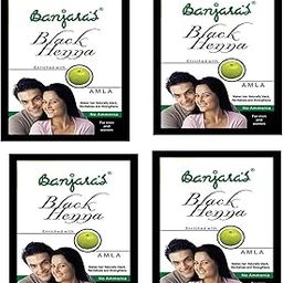 Banjara's Black Henna with Amla, 50 g Set of 4 Pack (200 g)-image-32
