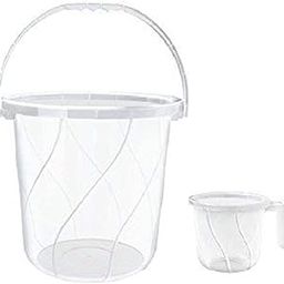 MILTON Plastic Orbit Bucket And Matching Mug, Clear, 25 L-image-5