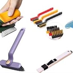 ZADDIK™ 7-pcs Set Multifunctional Mini Gap Cleaning Brushes, Bathroom Gap, Clean The Dead Corners of Bathroom Kitchen Tiles, Window & Gas Stove Cleaning Brushes (7 Brush Set)-image-89