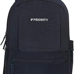 19 Inch PU College Backpack for Boys & Girls | Casual Backpack for Men & Women | Office Backpack for Unisex (Navy Blue |Large) - INV19892-image-106
