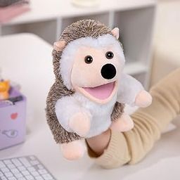 FunBlast Plush Animal Hand Puppets – Soft & Cuddly Animal Figure Puppets for Kids, Storytelling & Role Play, Fun Educational & Learning Toys for Toddlers & Children (Hedgehog)-image-46