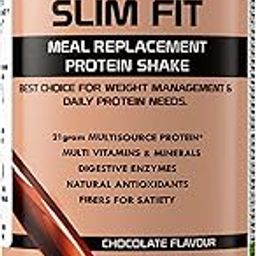 Primal Meal Replacement Protein Shake For Weight Control & Management | Sugar Free | Fiber | Digestive Enzymes | No Transfat | Vitamins & Minerals (Chocoloate, 400 gram)-21