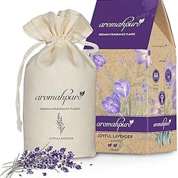 Aromahpure Premium Car Perfume Fragrance Flakes - Joyful Lavender, Luxury Car Air Freshener made Organically with Essential Oil, Grains, and Flakes - 50 Gms, fragrant for 30 days, IFRA certified-19