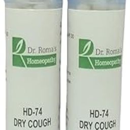 Dr. Roma's Homeopathy HD-74 Dry Cough Medicine, Pack of 2-19