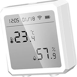 bnf® Temp and Humidity Meter Temperature Monitor for Tuya Home Office White|Home & Garden | Home Improvement | Home Security-30