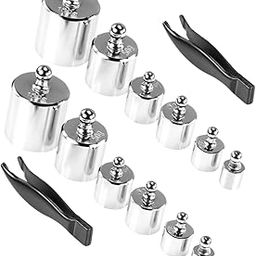 ROMISBABA 2sets Scale Calibration Weight Set of Precision Steel Milligram Scales Balance Calibration Weights Random Color-image-19