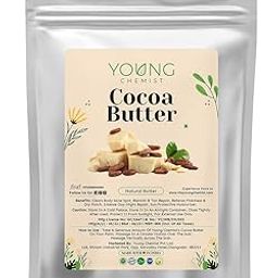 Natural Refined Cocoa Butter For Personal Care, Skin And Hair Health, Moisturization, And, Body Massage For Men And Women 50g-image-25