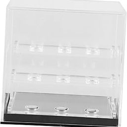 Cabilock Acrylic Display Case for Rocks and Crystals Compact Multi-Shelf Storage Box for Shells Gems and Specimens and Clear Acrylic Design for Collectible Showcase-image-70