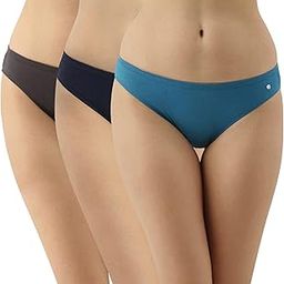 Women's Pure Cotton Full Coverage & Low Waist Antimicrobial, Stain Release Finish Solid Bikini Style Underwear (CB03MCD_Multicolordark_M)-picture-12
