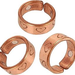 Indian Hand Crafted Healing Copper Bracelet and matching Finger Ring Chakra Jewelry Cuff for Women and Men.-image-77