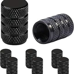 Xfopz Tire Valve Stem Caps Cover – 8 Pack Tire Air Cap Metal Corrosion Resistant Leak Proof, Aluminum Alloy Tire Valve Cap Set for Car Truck Motorcycle SUV and Bike (Round)-image-5