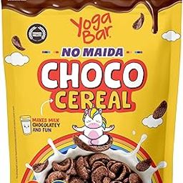 Yogabar Multigrain Chocos Cereal for Breakfast, Zero Maida, Delicious Chocolate Chocos for Kids & Adults, Protein Food, 0 Added Preservatives, Contains Jowar, Bajra, Ragi, Quinoa & Oats, 850g-image-71