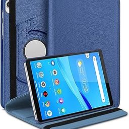 TGK Rotating Cover for Lenovo Tab M8 HD 2nd Gen/3rd Gen 8 Inch TB-8506F 8505X 8505F Dark Blue-image-47