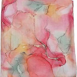 WOMEN Unstitched ABSTRACT Multi Color Print fabric Width-44 inch,Length-5 meter,FULL ALL OVER SALWAR SUIT,CORD SET,Gown,Palazo,Dress Material,Tunics,Top,maxi,nighty.FREE_SIZE-image-22