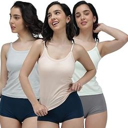 amul comfy Adjustable Slips| Multi|Combo.-picture-20