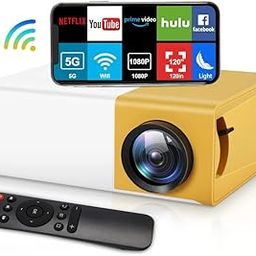 TechKing (15 YEARS WARRANTY) Mini Projector,Portable Movie Projector,Smart Home Projector,Neat Projector for iOS,Android,Windows,PS5,Laptop,TV-Stick, with HDMI,USB,Audio,TF Card,AV and Remote Control-11