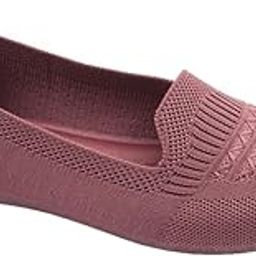 Ballerina Shoes for Women, Stylish Half Cut Slip on, Girls Soft Winter Footwear, Ladies Comfortable Sole Walking Ballet Shoe, Casual Slip-on Ballerinas-image-25