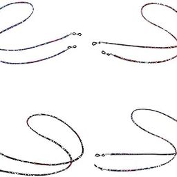 ™ 4pcs Eyeglass Sunglasses Holder Necklace Reading Glasses Cords Chains | Fashion Jewelry-image-20