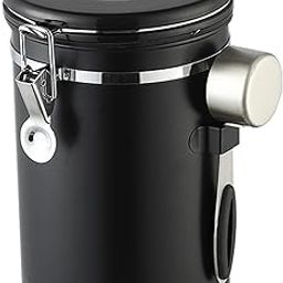 Coffee Bean Container Vacuum Storage with Steel Spoon for Tea 1.8L-picture-10