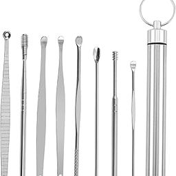 Enakshi® 8Pcs Ear Wax Remover Set Reusable Smooth Clean Earpick Sticks for Men Women|Health & Beauty | Health Care | Ear Care | Ear Wax Removers-image-80