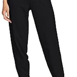 Womens High Rise Regular Fit Joggers (XS) Black-image-53