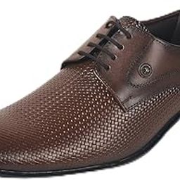 mochi Men's Lace Up Closure Formal - Lace Up with Low Heel-picture-2